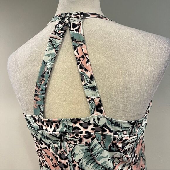Balance Collection tropical print halter mini dress size medium - Picture 5 of 9